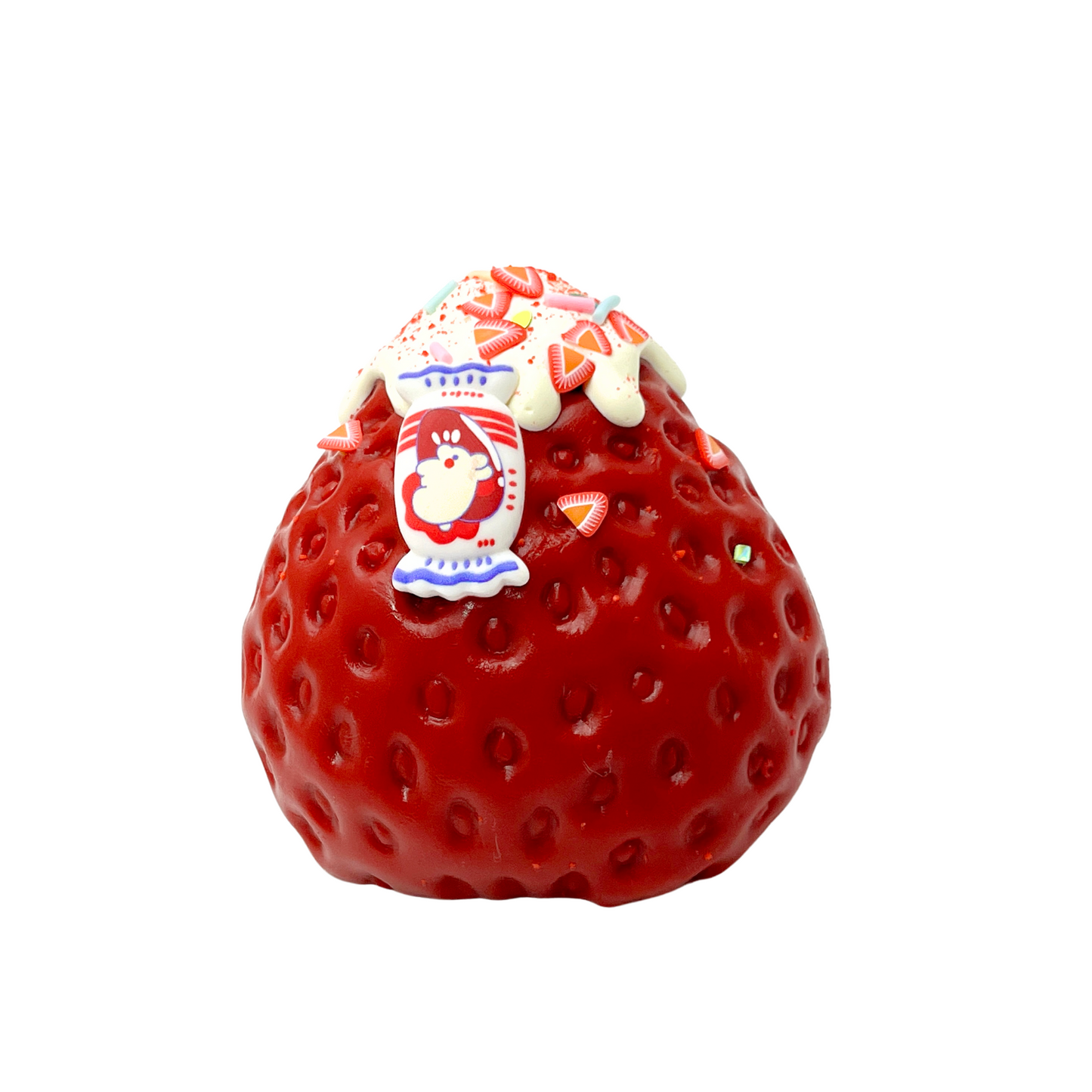 White Chocolate Strawberry Squishy