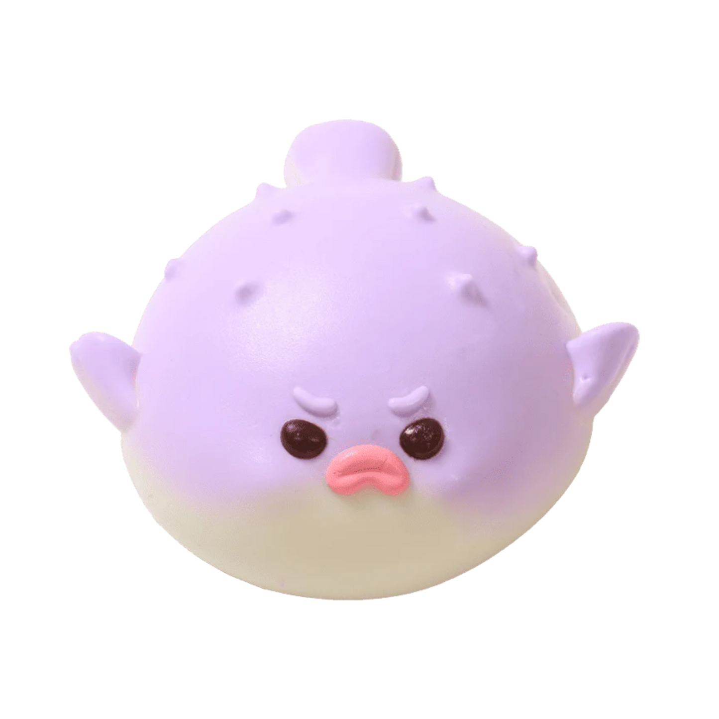 Purple Pufferfish Squishy