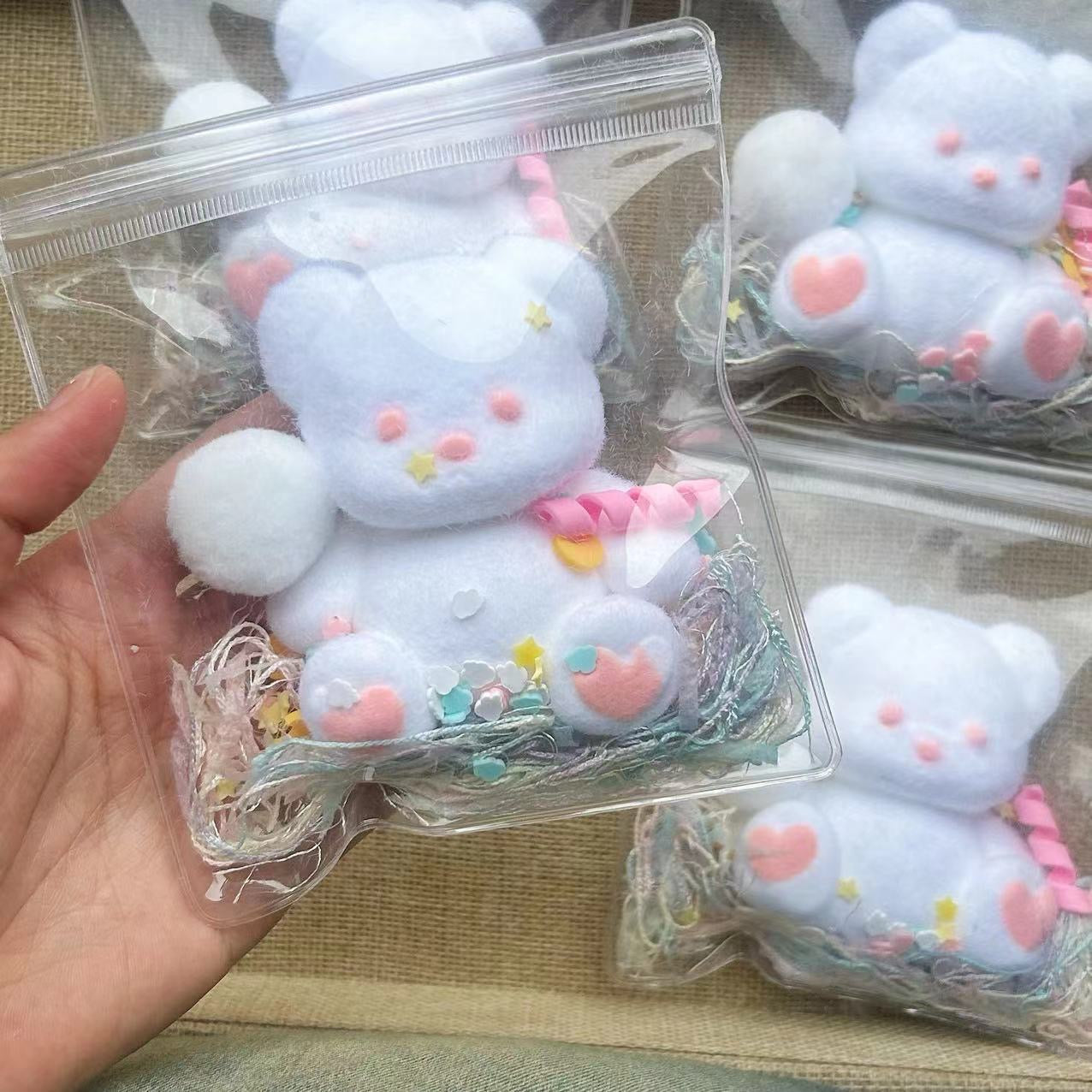 Sitting bear squishy