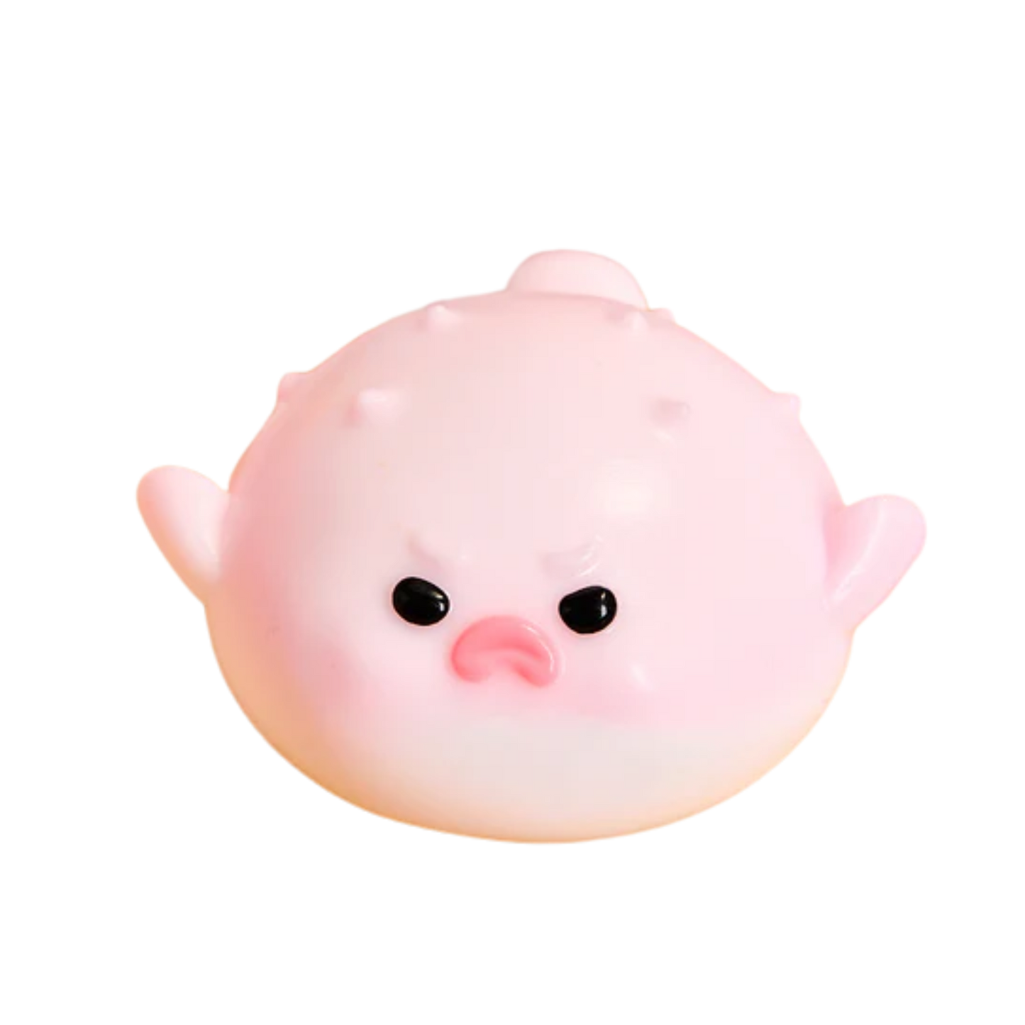 Pink Pufferfish Squishy
